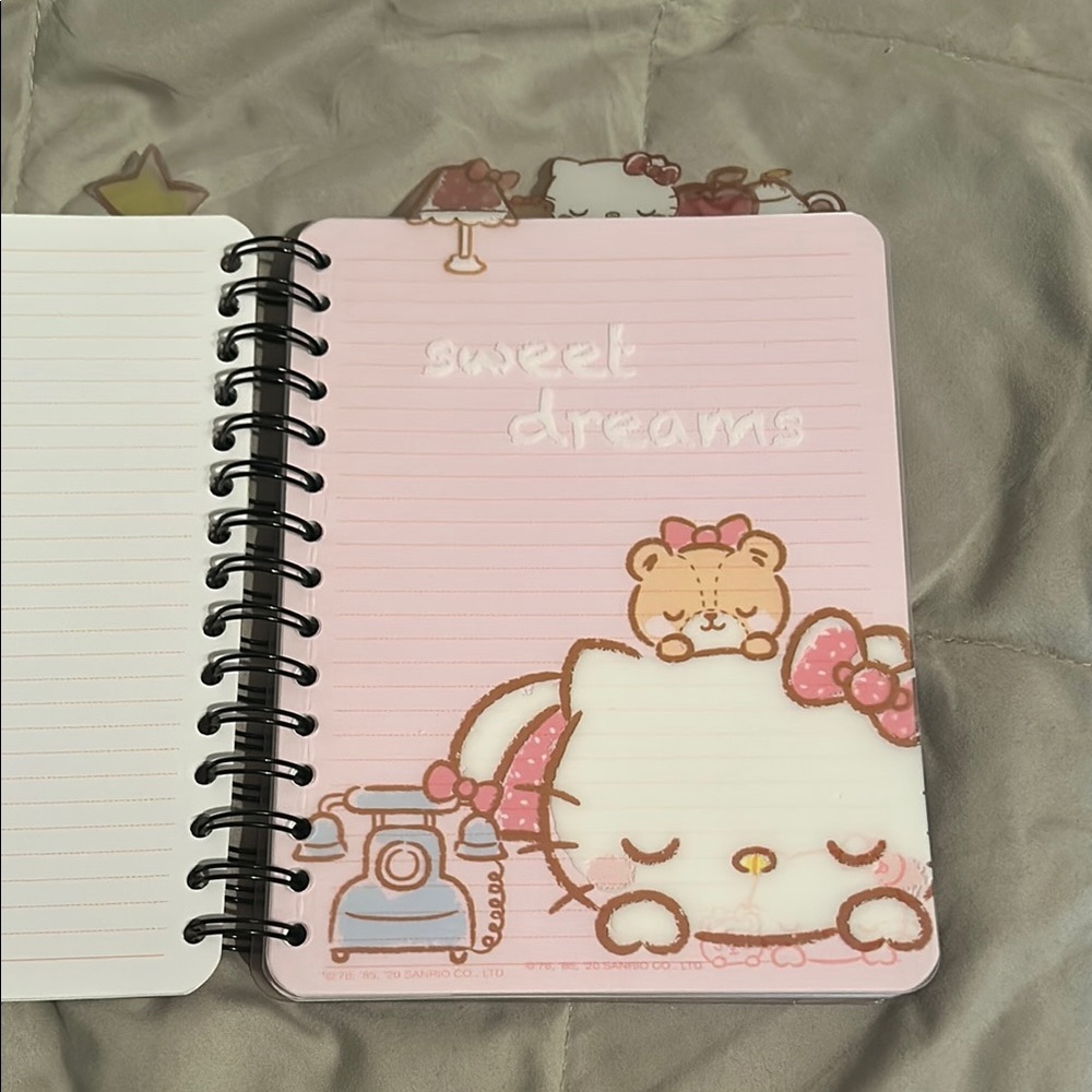 Pink Hello Kitty Spiral Notebook - Picture 5 of 9